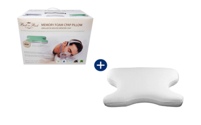 Pack Best in Rest™ – Oreiller à mémoire de forme + Housse de rechange